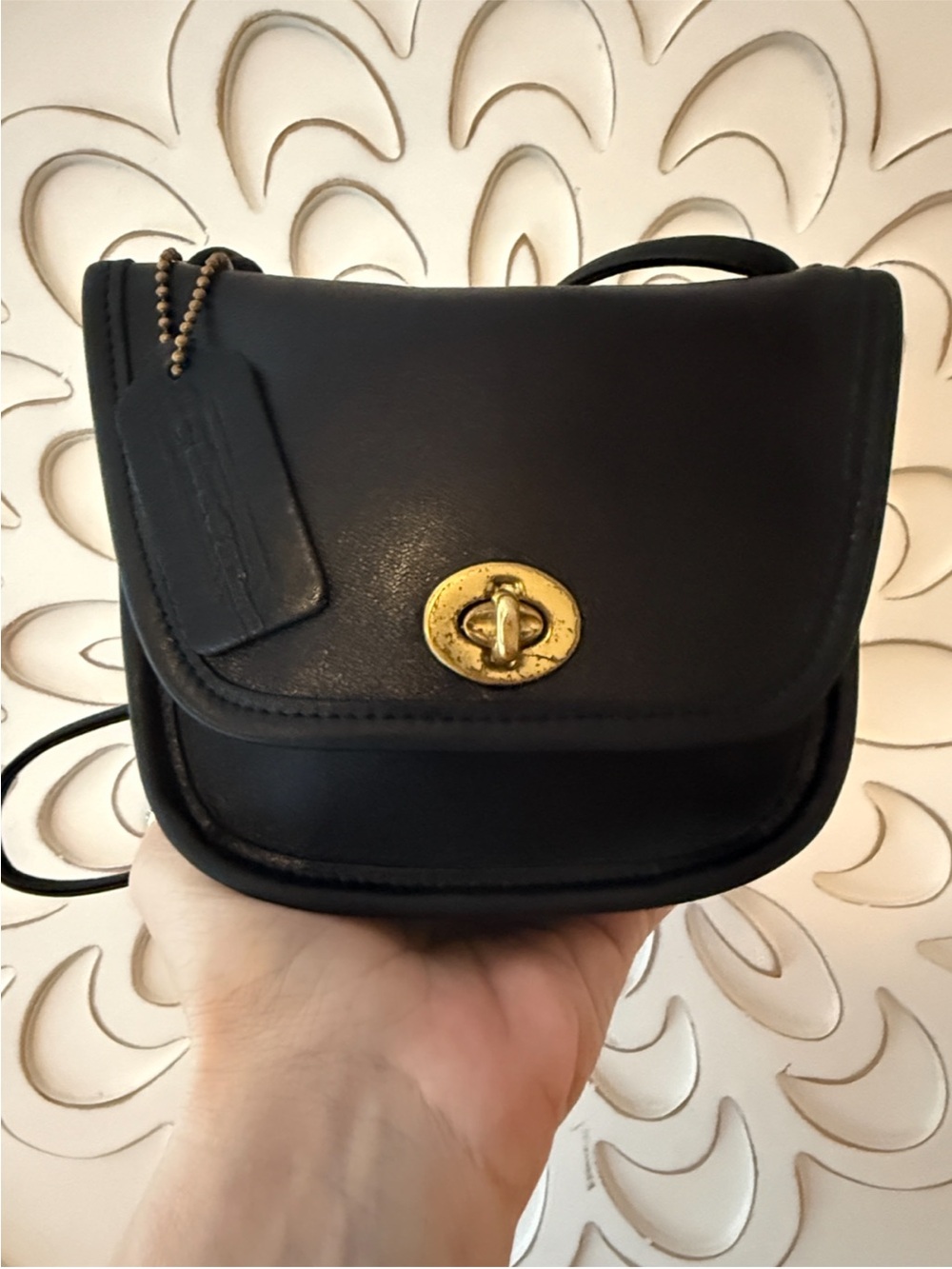 COACH Everett Small Black Crossbody Purse Handbag 9934 - Picture 8 of 10
